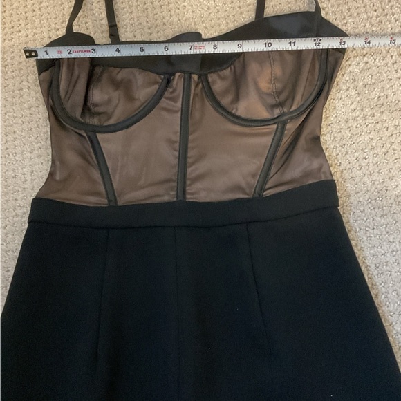 House of CB Samirah Mesh Satin Jumpsuit Size XS Black - Picture 11 of 15